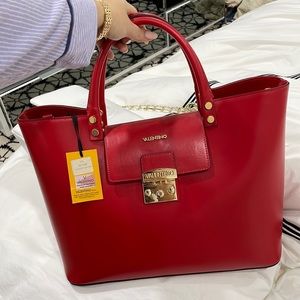VALENTINO BAG, Red color, New with tags